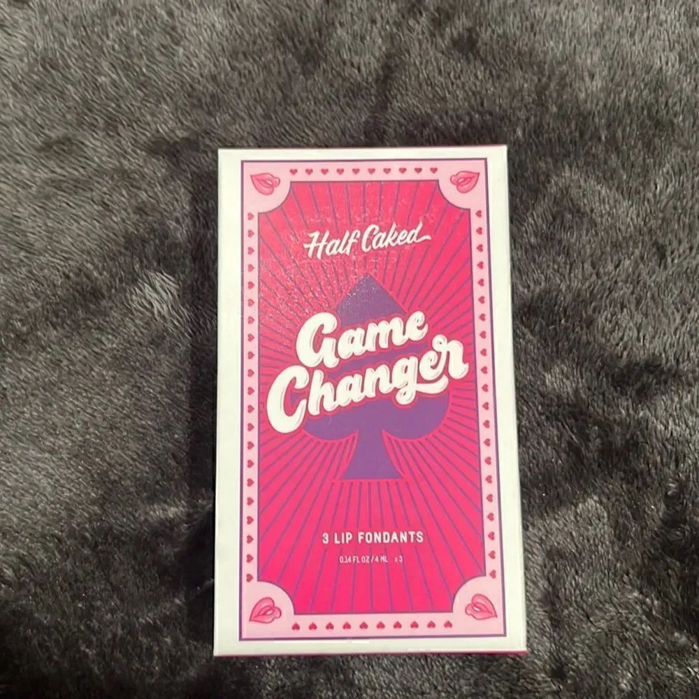 Half Caked Game Changer Lip Fondant Trio New In Box Never Used